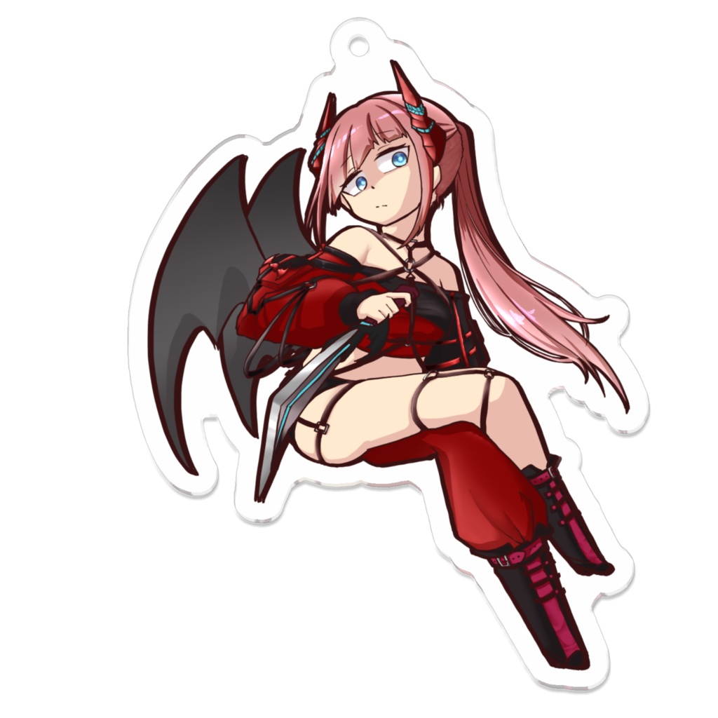 うちの子アクキー(悪魔)