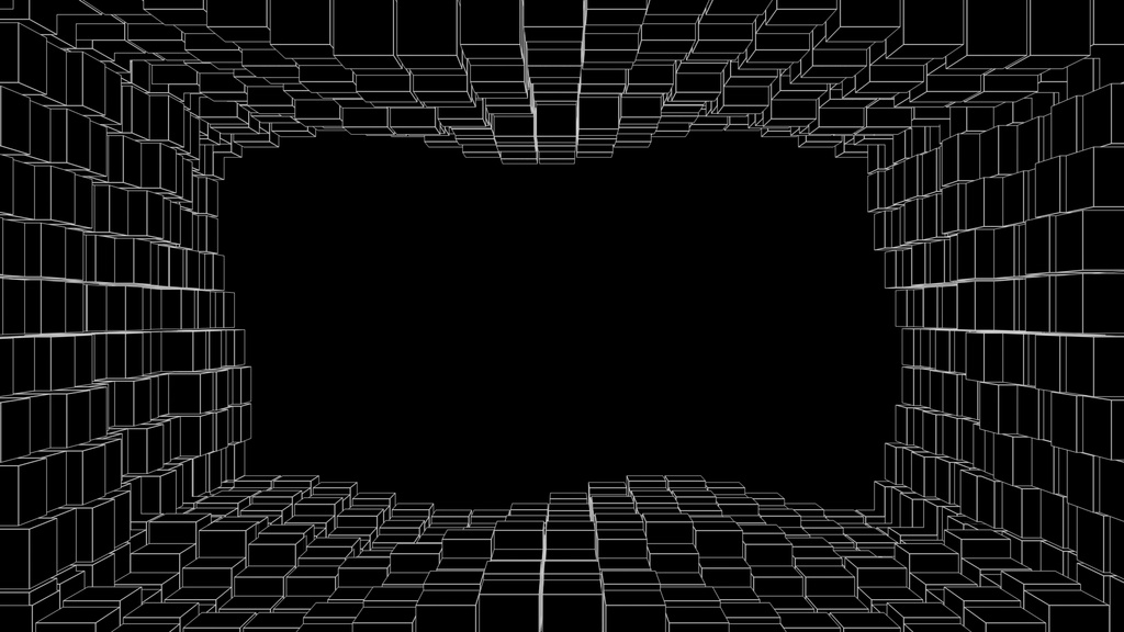 【VJ loop】【5個入り】ワイヤーフレーム_vol.1