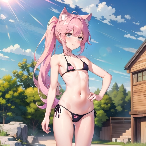 ねこたんパック1 (プール編)