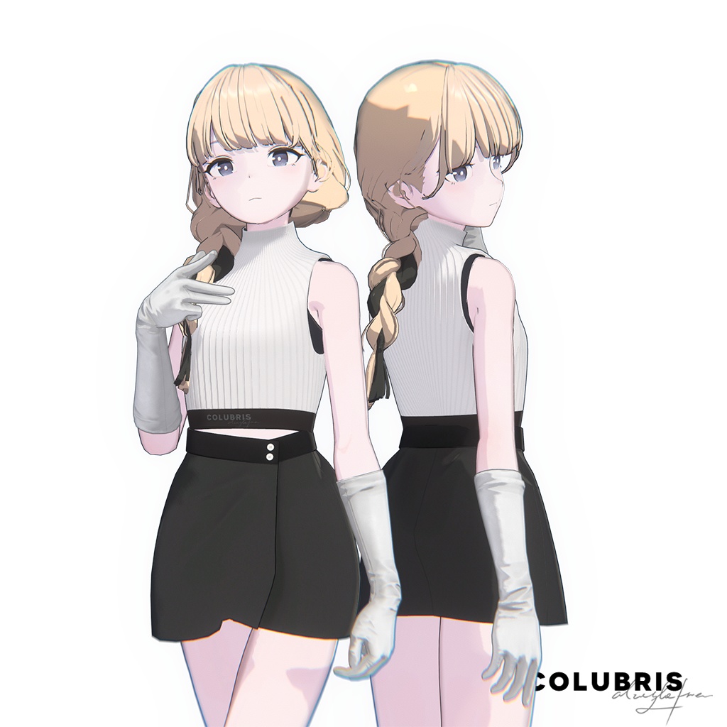 Top -「Sleeveless High-Neck Tight-fitting Top」For Grus/Lapwing/Helvetica/Lowtus