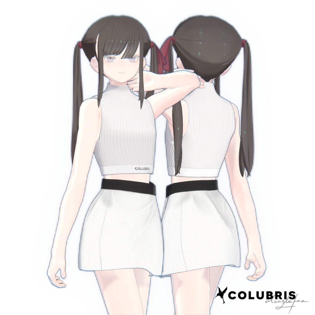 Top -「Sleeveless High-Neck Tight-fitting Top」For Grus/Lapwing/Helvetica/Lowtus