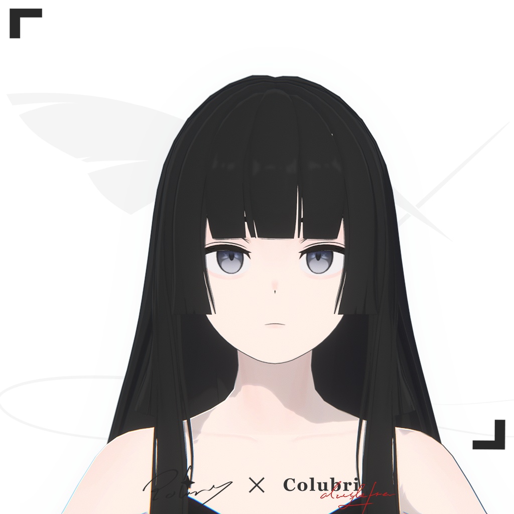 Hair -「Hime Cut」