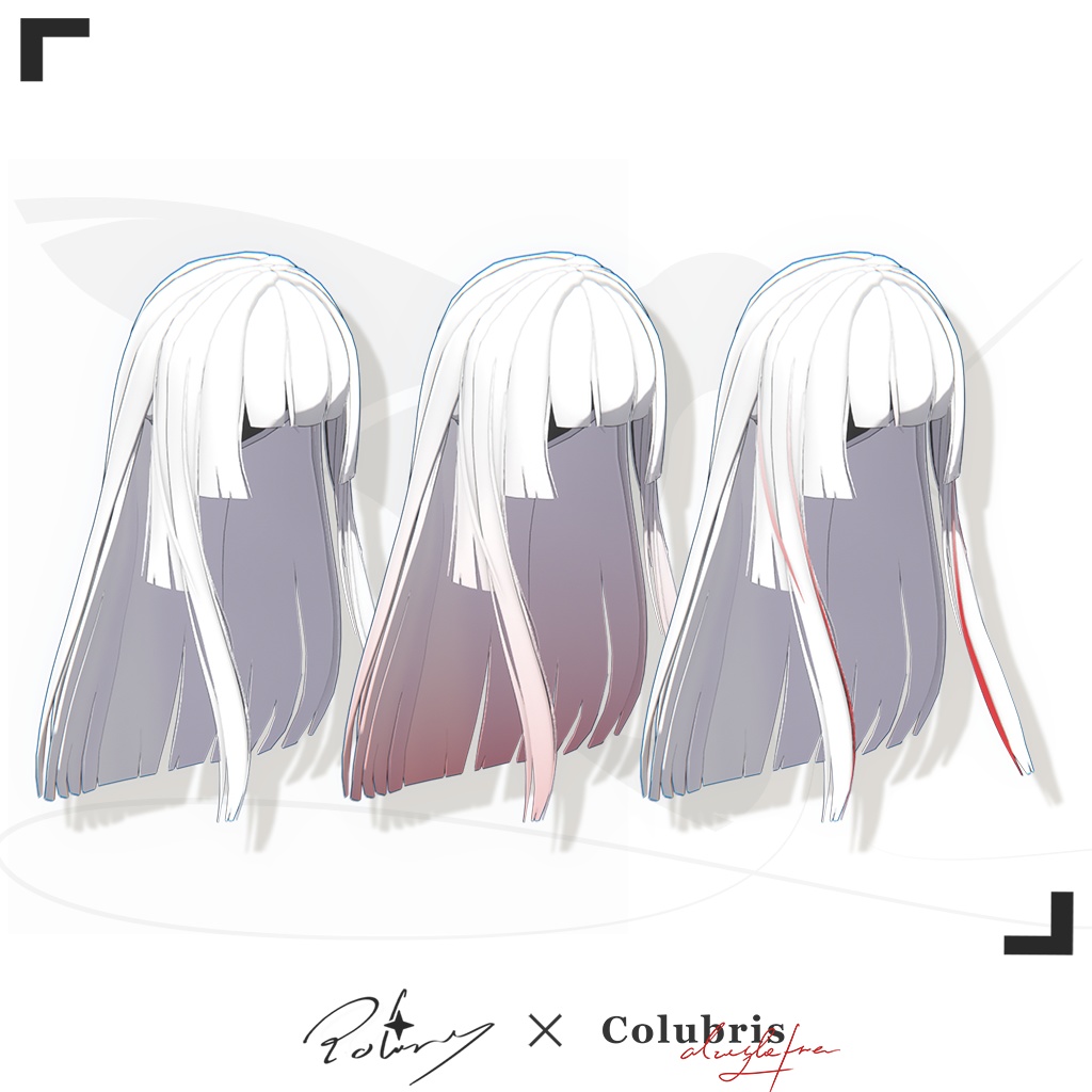 Hair -「Hime Cut」