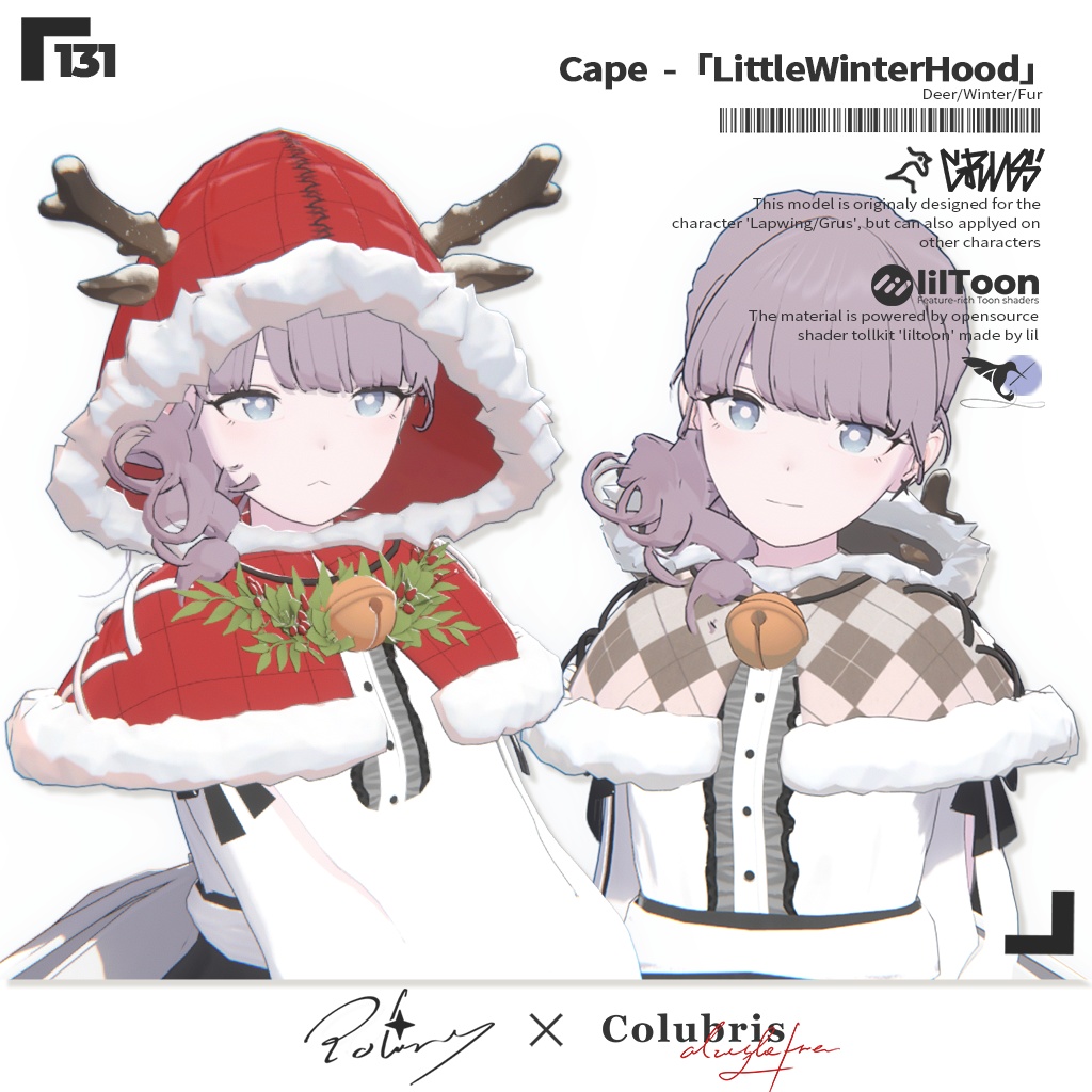 Cape -「Little winter hood」