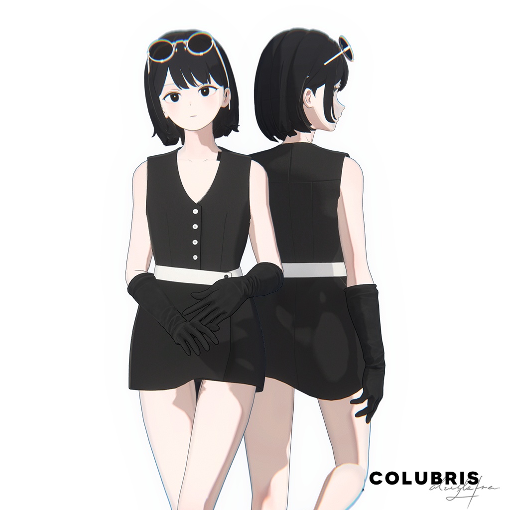 Top -「Low-Cut Fitted Vest」For Grus/Lapwing/Helvetica