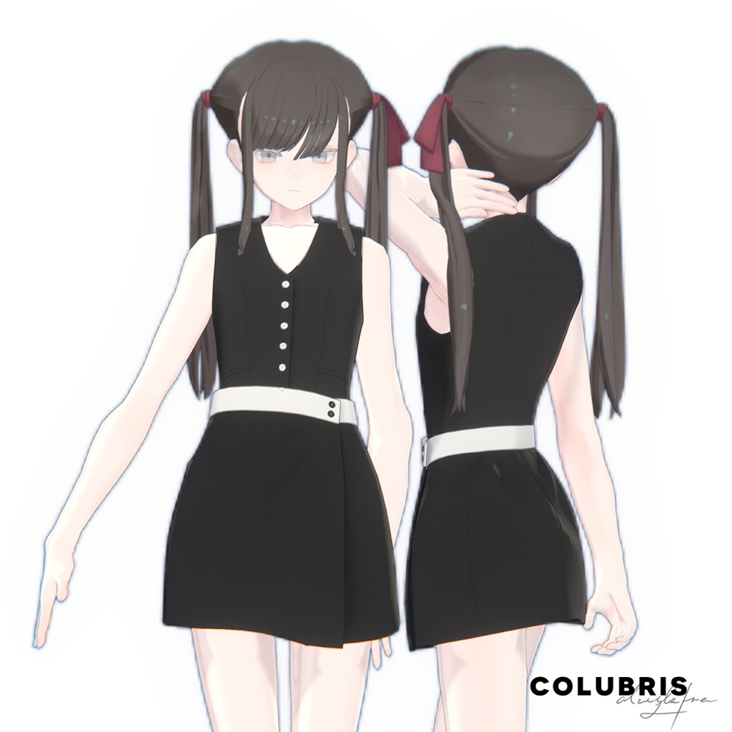 Top -「Low-Cut Fitted Vest」For Grus/Lapwing/Helvetica