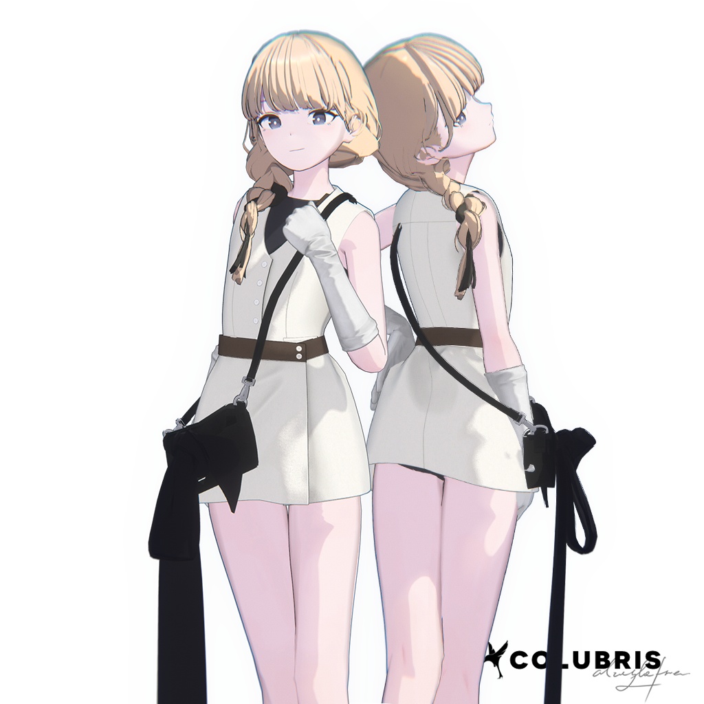 Top -「Low-Cut Fitted Vest」For Grus/Lapwing/Helvetica