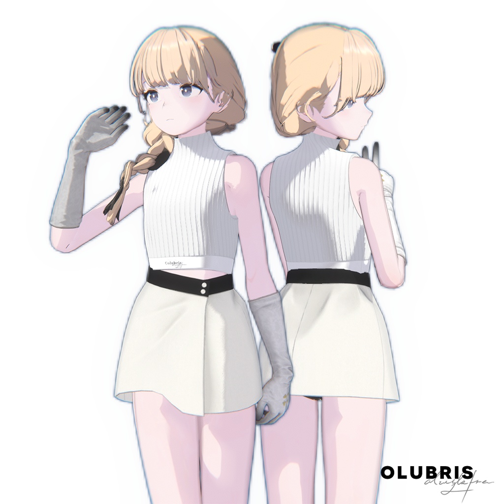 Bottom -「Wrapped Mini Cargo Skirt」For Grus/Lapwing/Helvetica/Lowtus