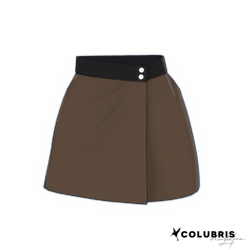 Bottom -「Wrapped Mini Cargo Skirt」For Grus/Lapwing/Helvetica/Lowtus