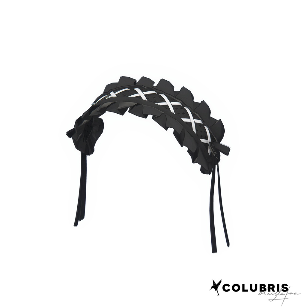 Accessorie -「Wave-Pleated Victorian Headband」