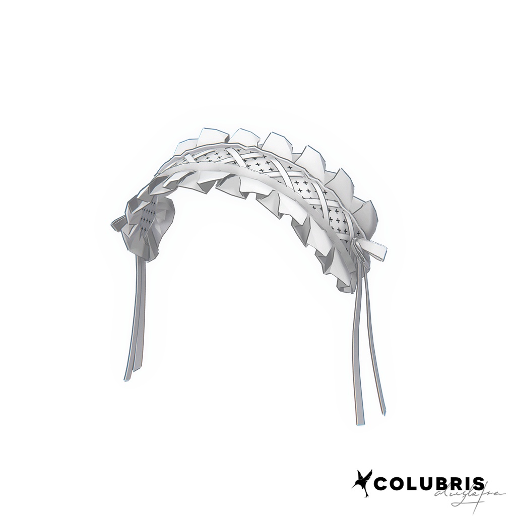 Accessorie -「Wave-Pleated Victorian Headband」