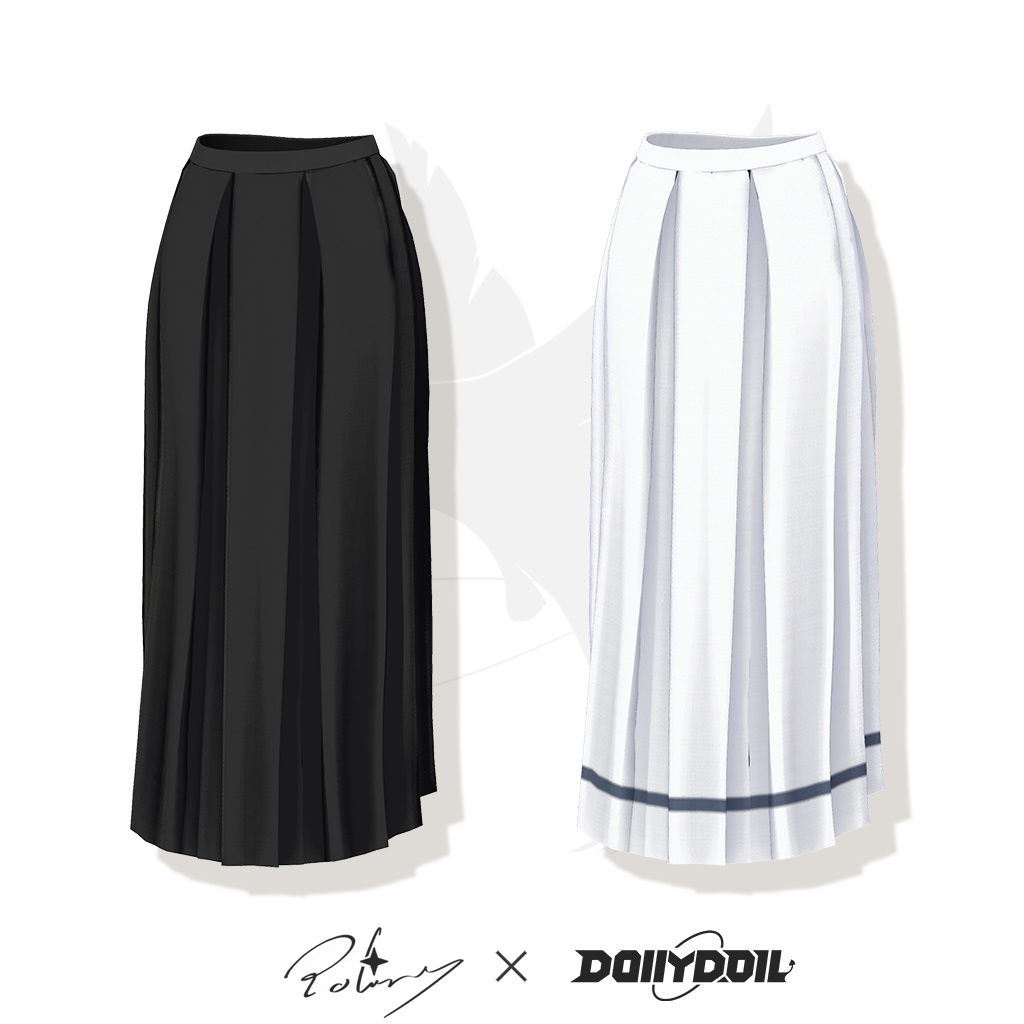 ⬛⬜PolarisXDollyDoll -「Noir Academy」for 8 Avatars