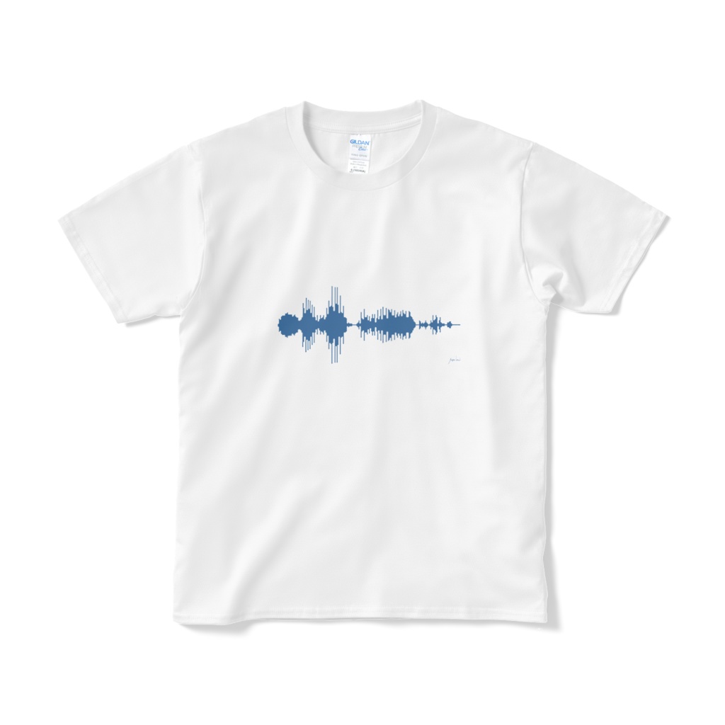 音声波形Tシャツ