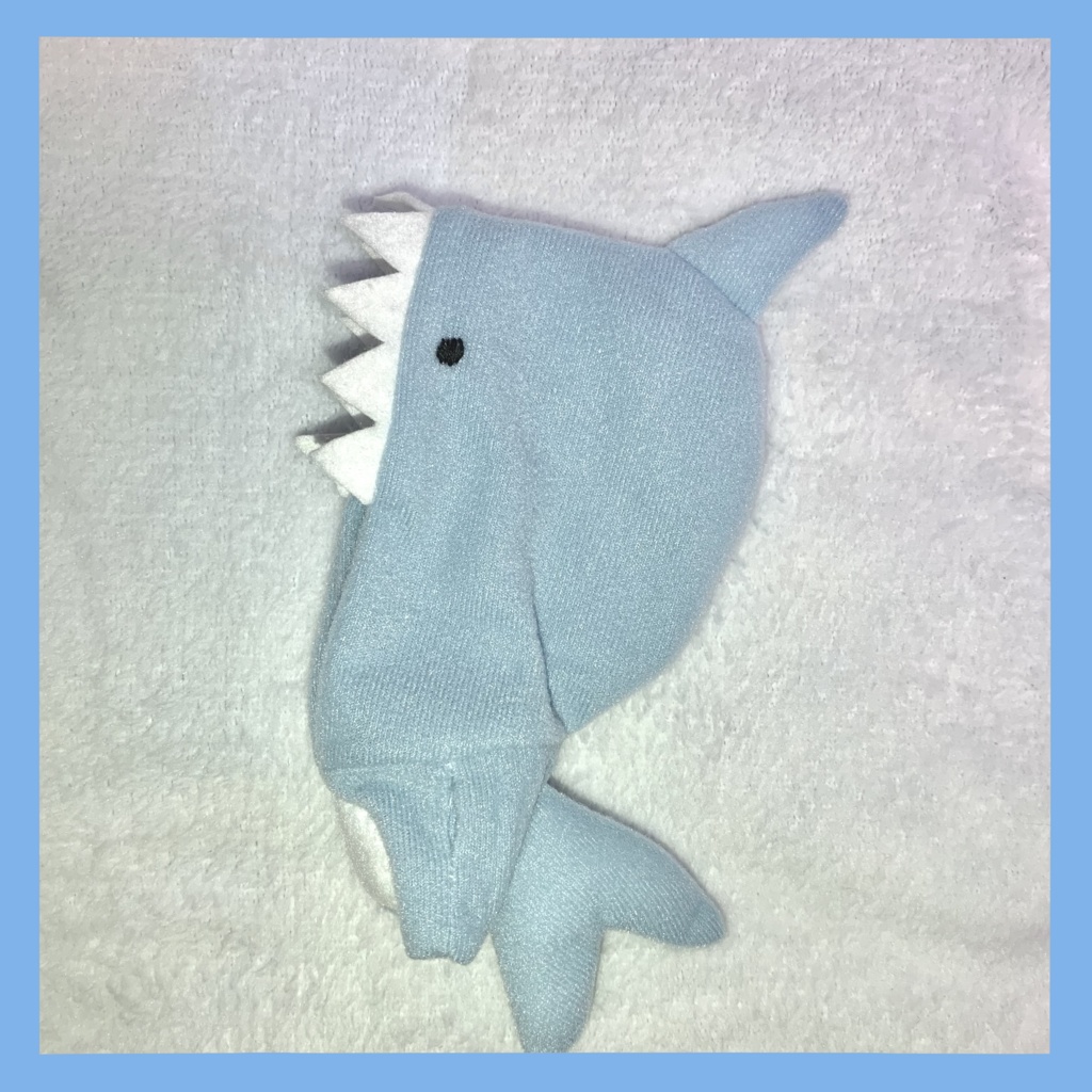 【ぬい服】サメ着ぐるみ