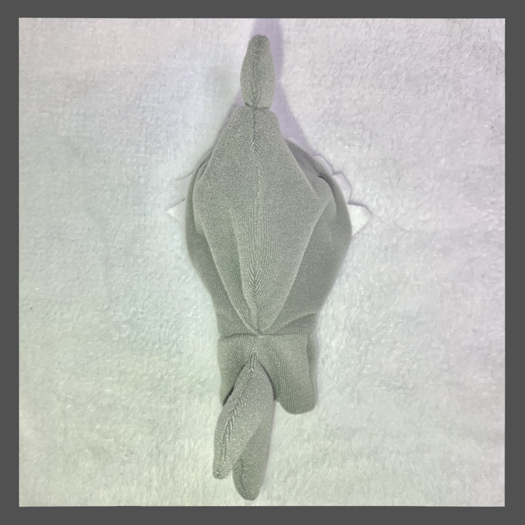 【ぬい服】サメ着ぐるみ