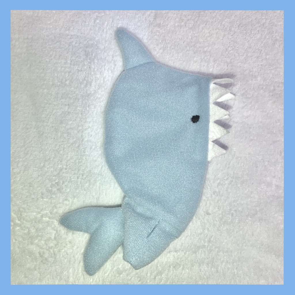 【ぬい服】サメ着ぐるみ