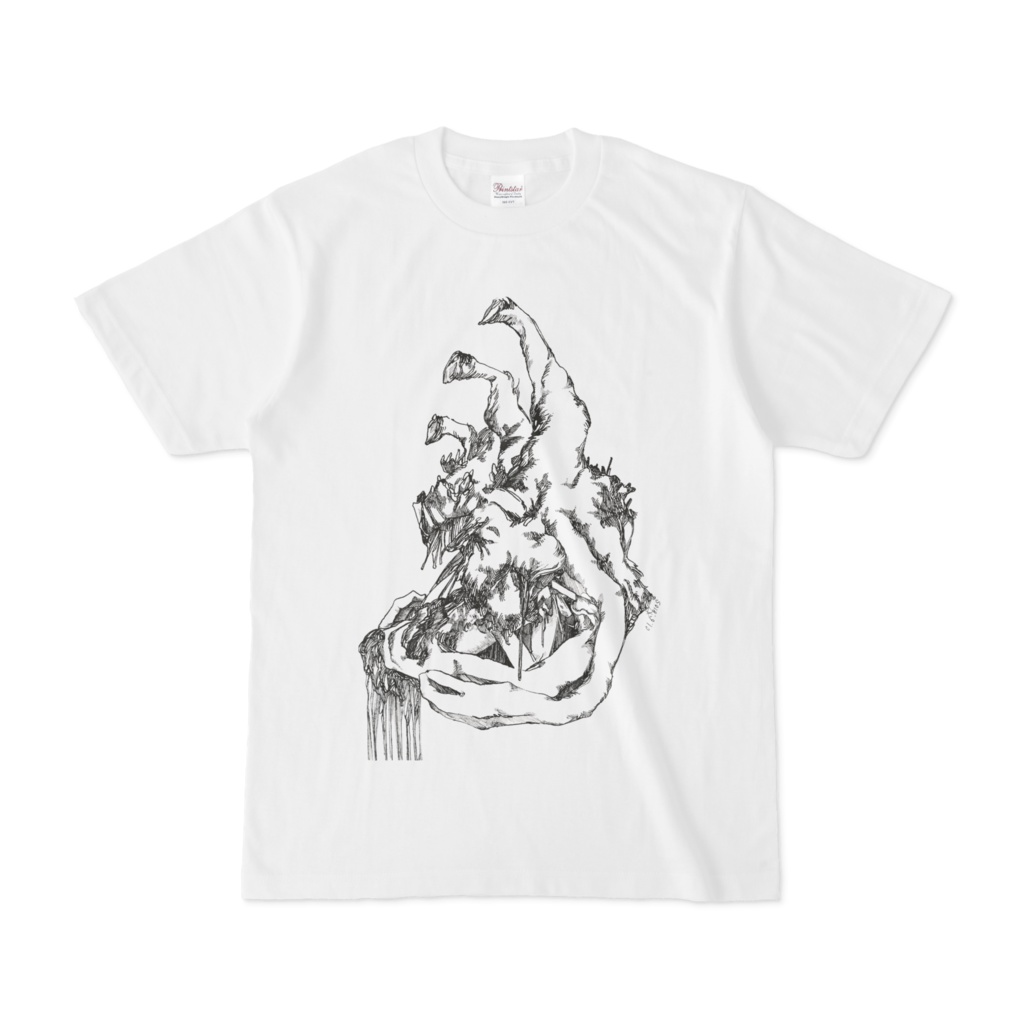 空想の巨人Tシャツ