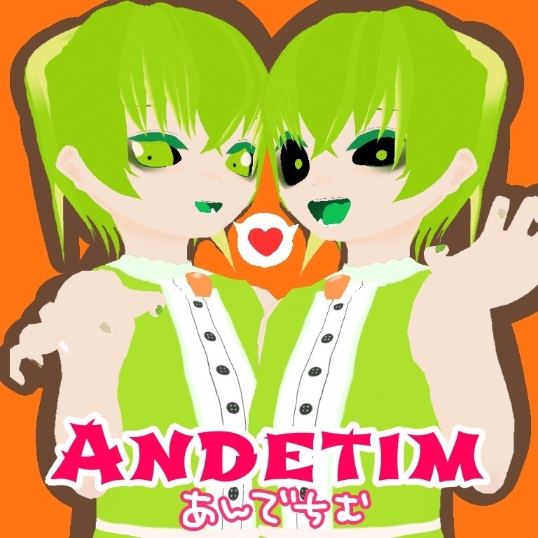 オリジナル3Dモデル🌱Andetim(あんでちむ)🌱【VRoid製】