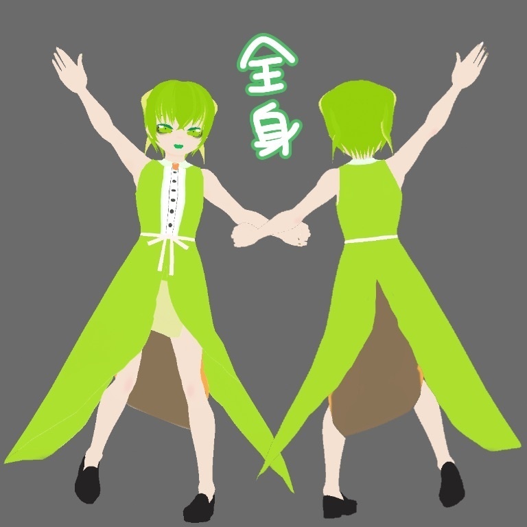 オリジナル3Dモデル🌱Andetim(あんでちむ)🌱【VRoid製】