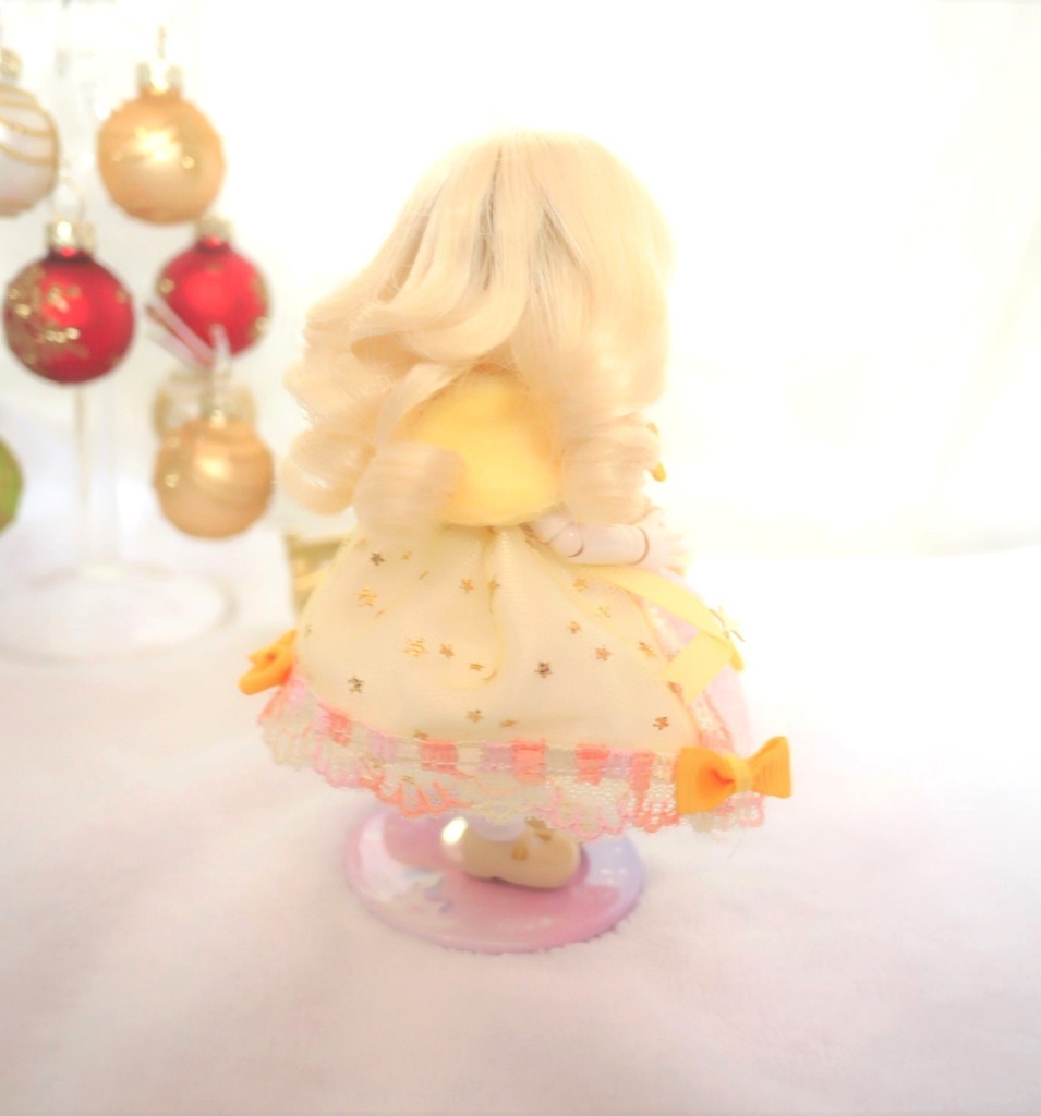 【オビツ11】星屑ドレス+ケープセット