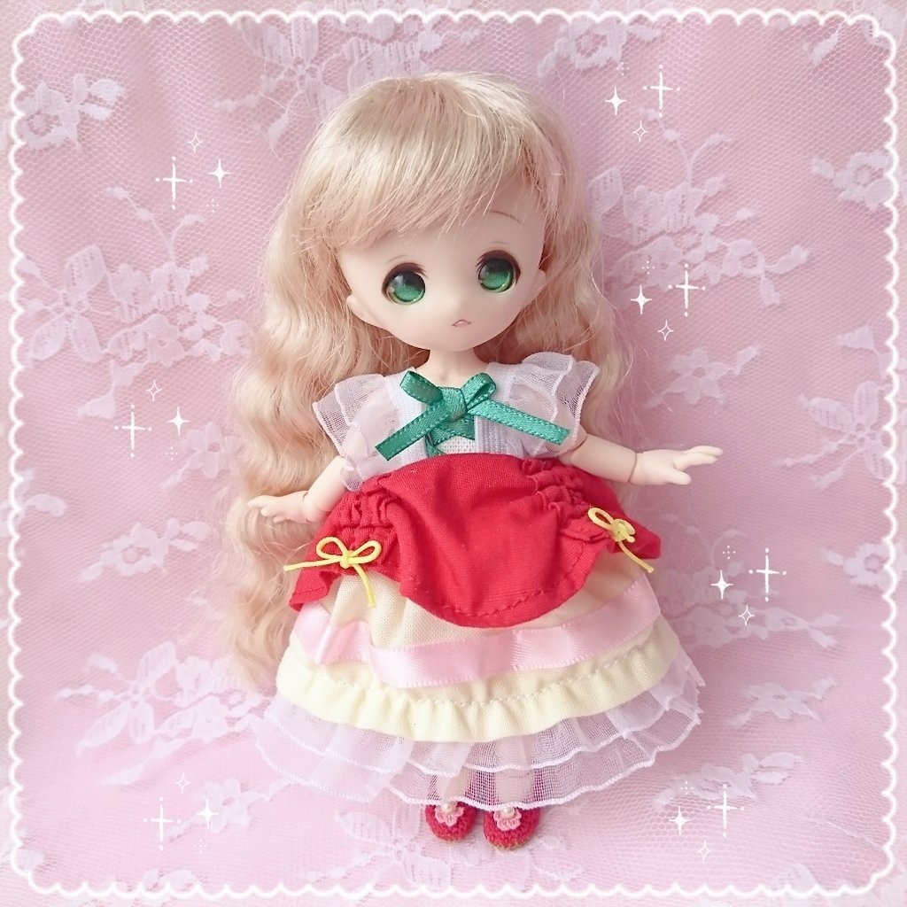 【説明文必読です】【オビツ11】【*Angel*sweets*コラボ】チューリップケーキセットA