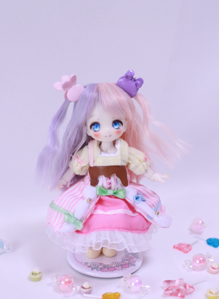 【オビツ11】お菓子の家ワンピース