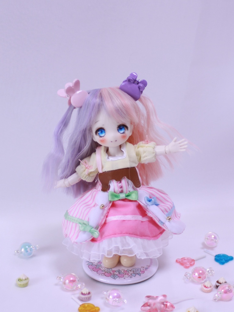 【オビツ11】お菓子の家ワンピース