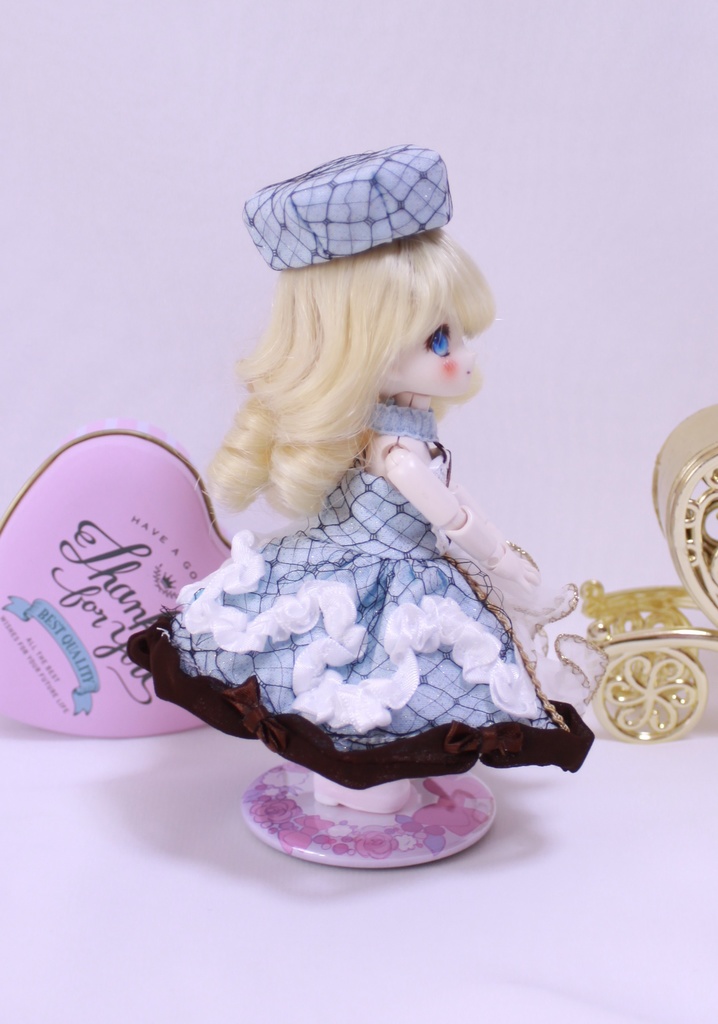 【受注】アリストショコラドレス【オビツ11】