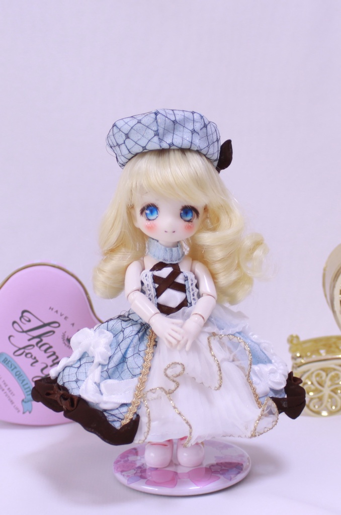 【受注】アリストショコラドレス【オビツ11】