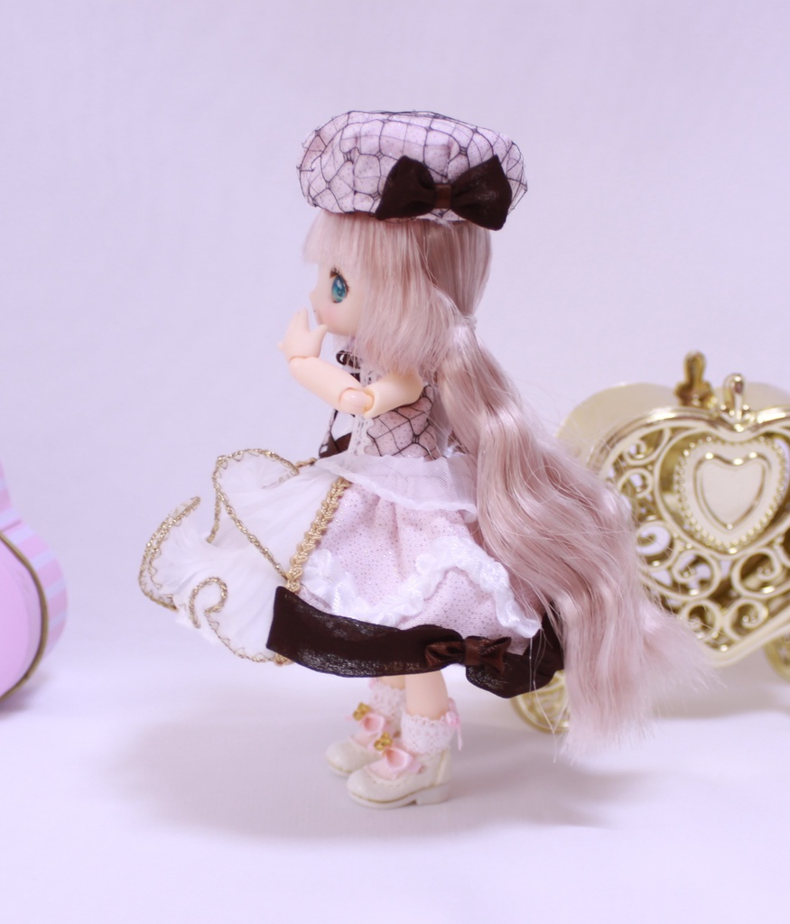 【受注】アリストショコラドレス【オビツ11】