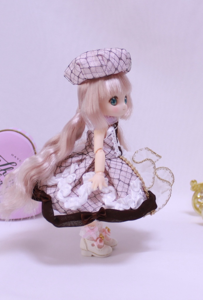 【受注】アリストショコラドレス【オビツ11】