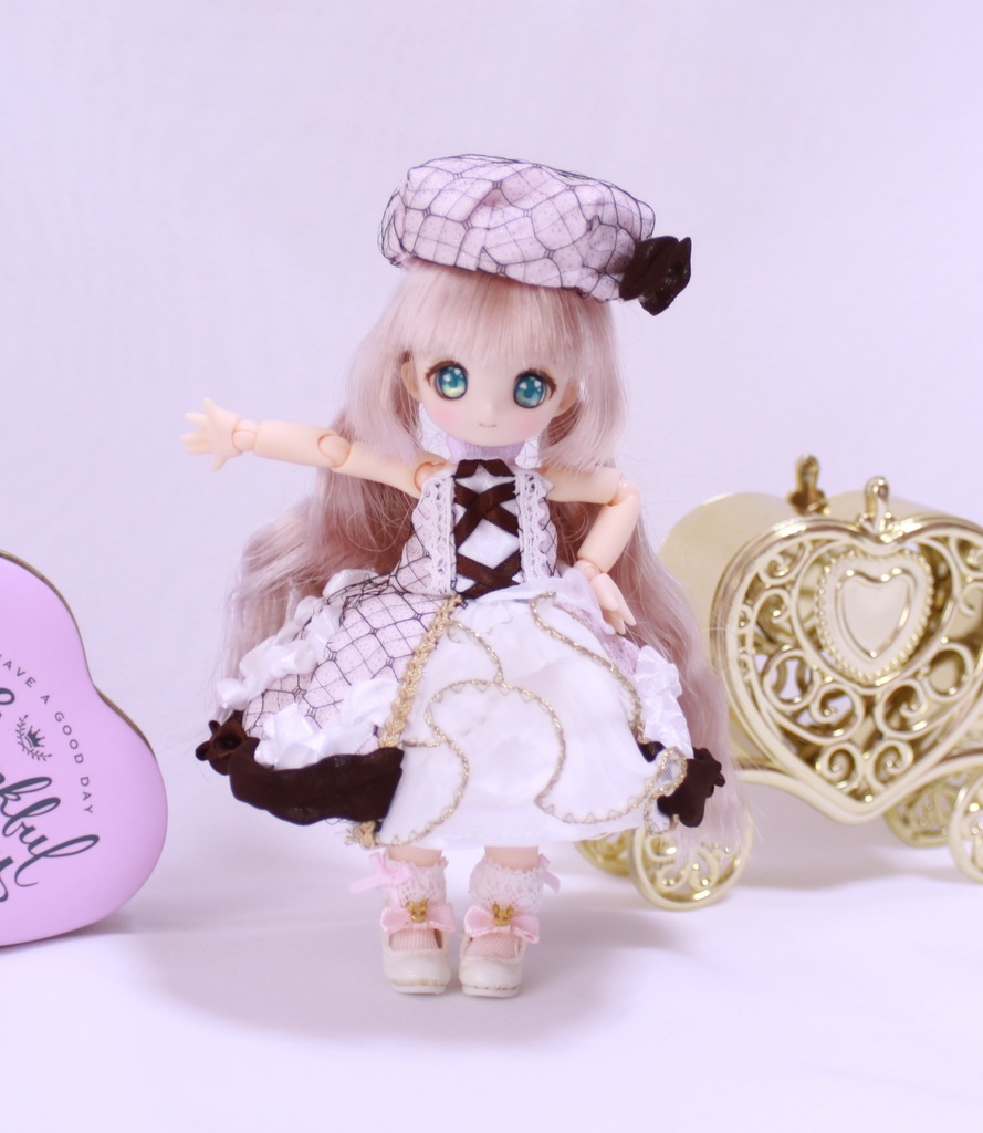 【受注】アリストショコラドレス【オビツ11】