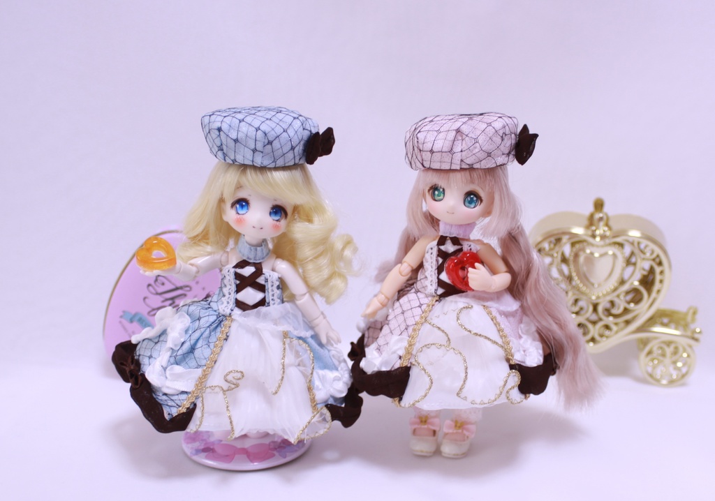 【受注】アリストショコラドレス【オビツ11】