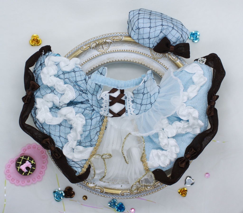 【受注】アリストショコラドレス【オビツ11】