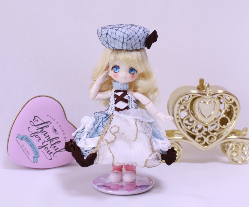 【受注】アリストショコラドレス【オビツ11】