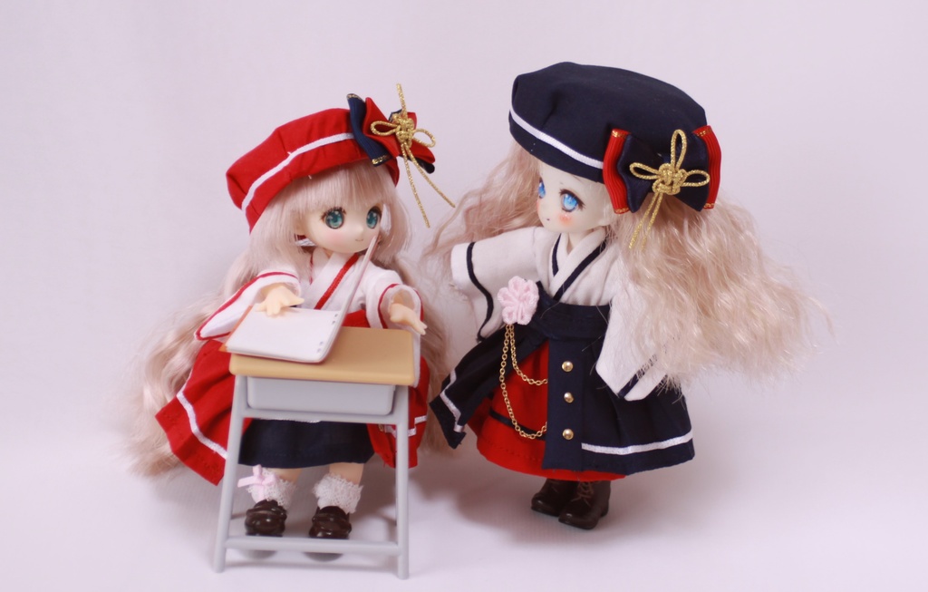 【オビツ11】夢本舗学園/初等部制服【受注】