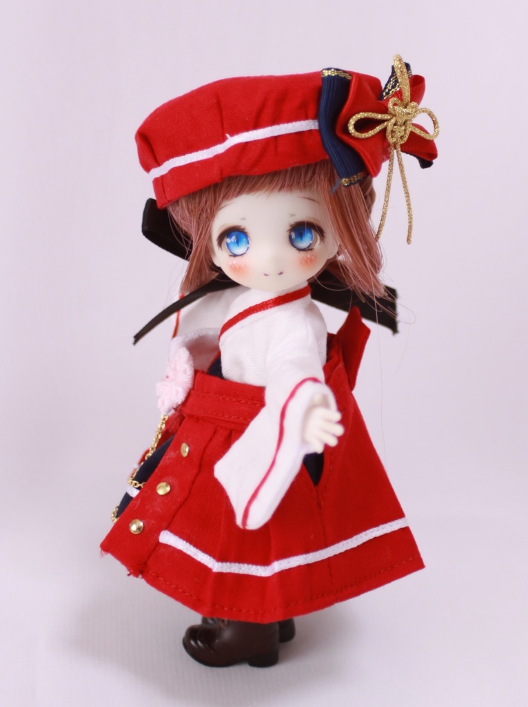 【オビツ11】夢本舗学園/初等部制服【受注】