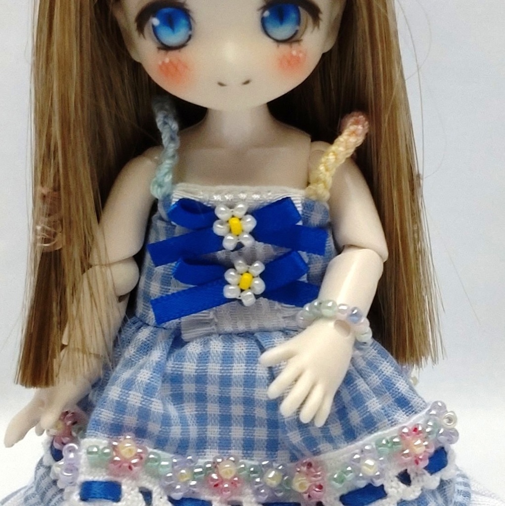 【オビツ11】初夏の庭園ワンピース