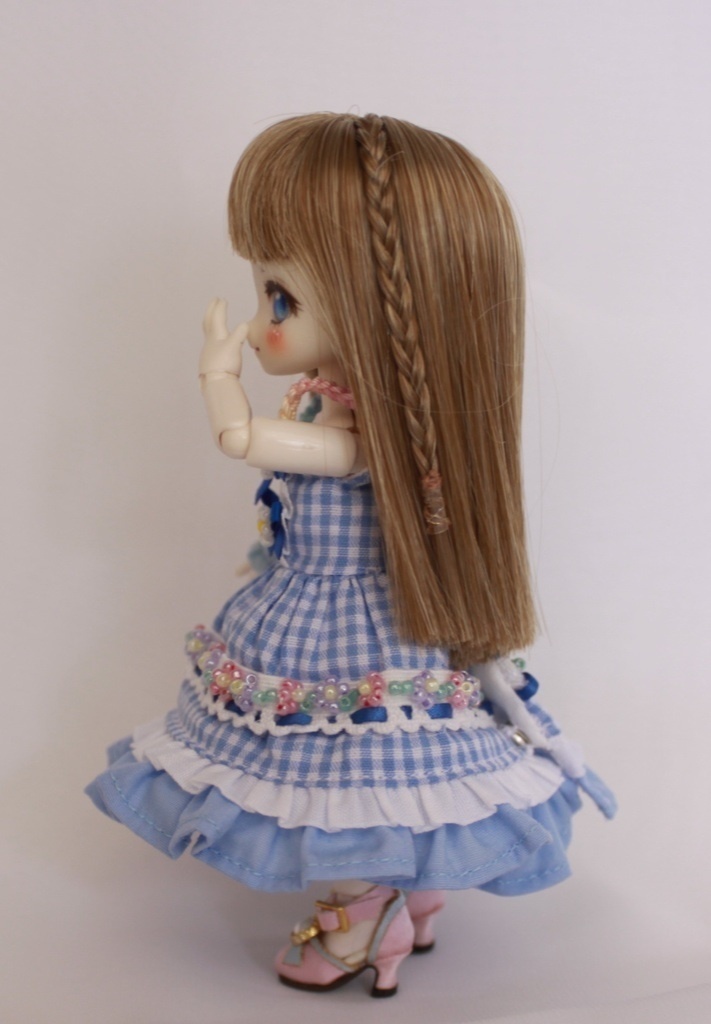 【オビツ11】初夏の庭園ワンピース