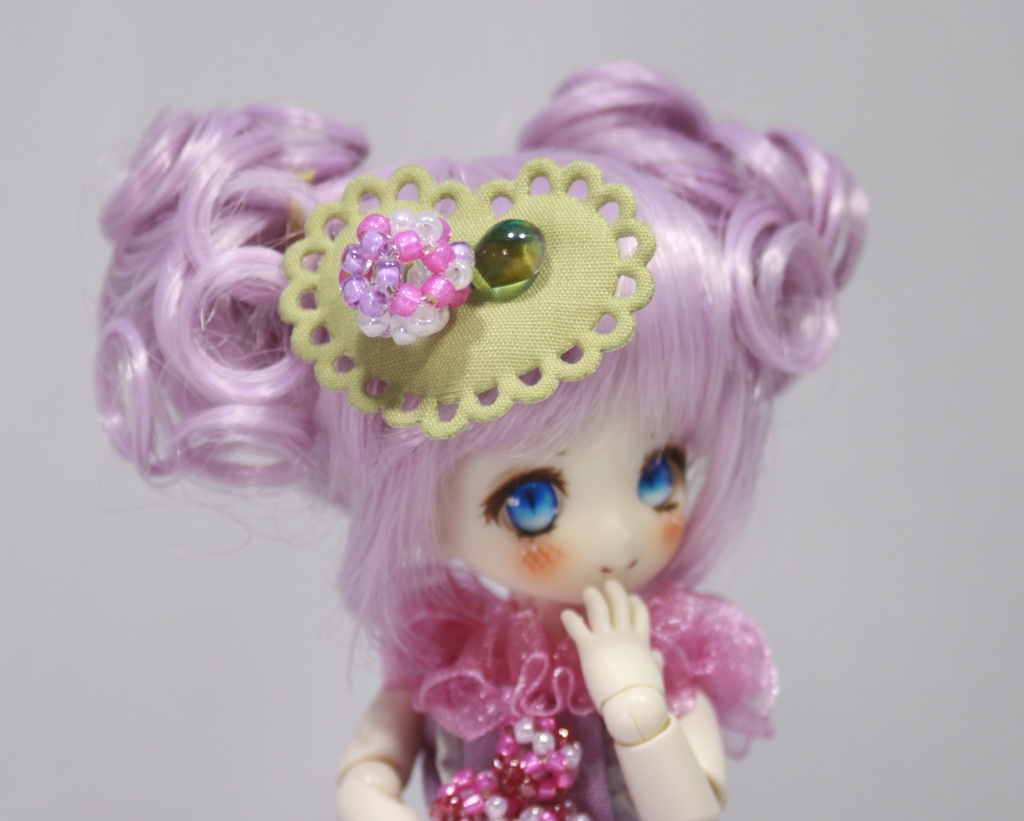 一時休止【オビツ11】紫陽花ドレス