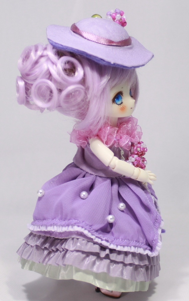 一時休止【オビツ11】紫陽花ドレス