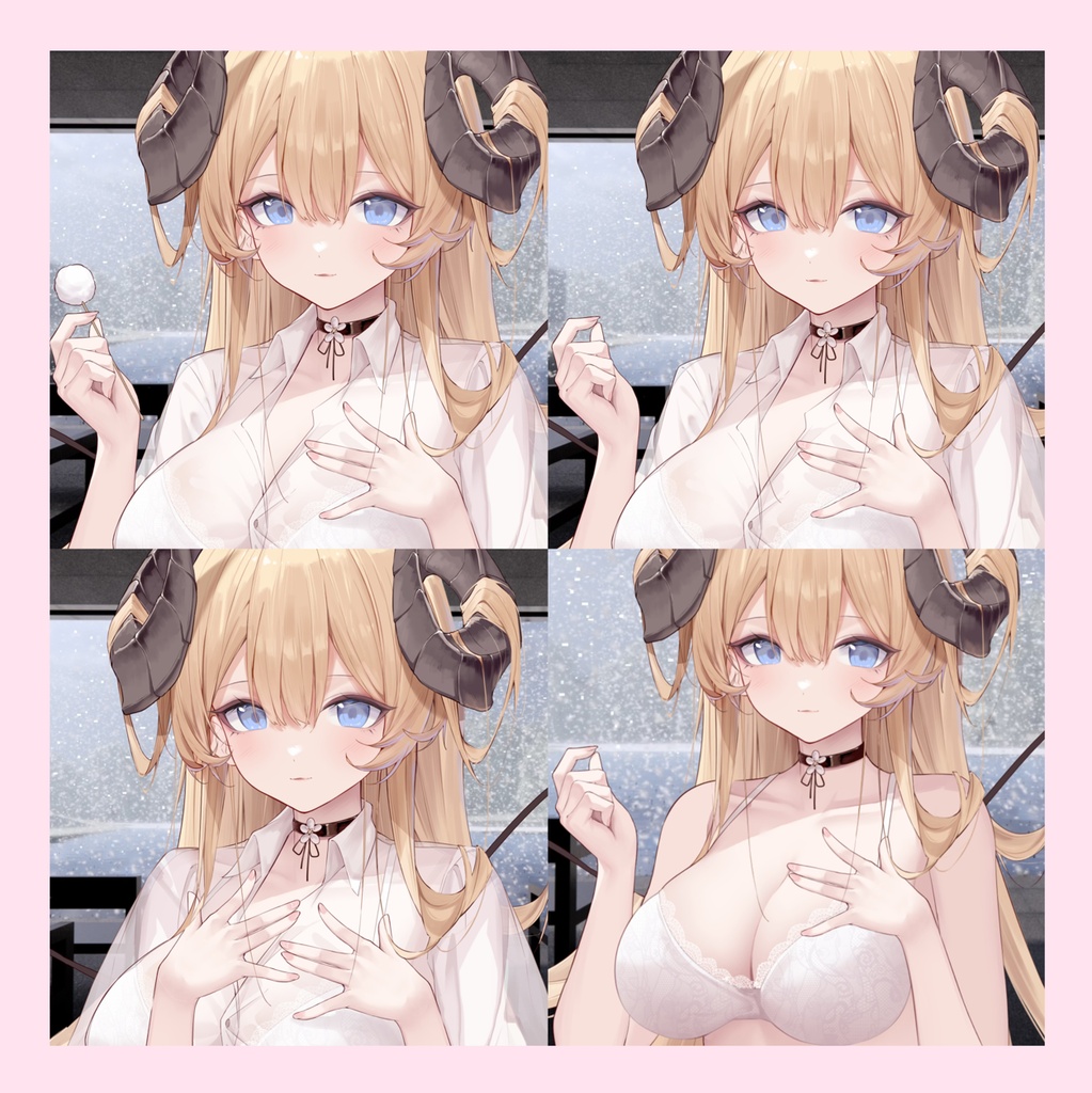 【Live2D Model】サキュバス/Succubus【汎用型モデル】