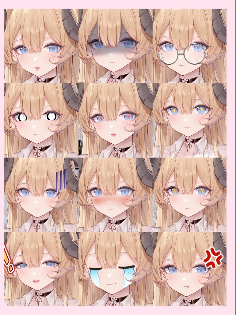 【Live2D Model】サキュバス/Succubus【汎用型モデル】
