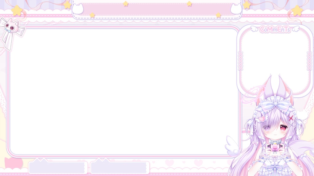 【Live2D Model】Angel Fox/エンジェルフォックス【汎用型モデル】