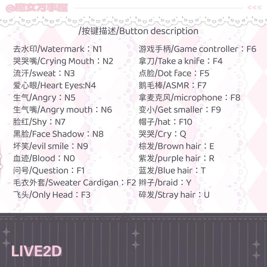 【Live2D Model】Sakura Girl/桜の彼女【汎用型モデル】(VTS対応)