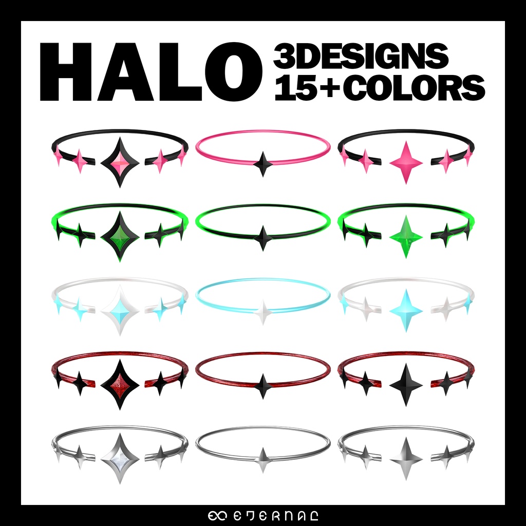 Star Halo Ring Accessories