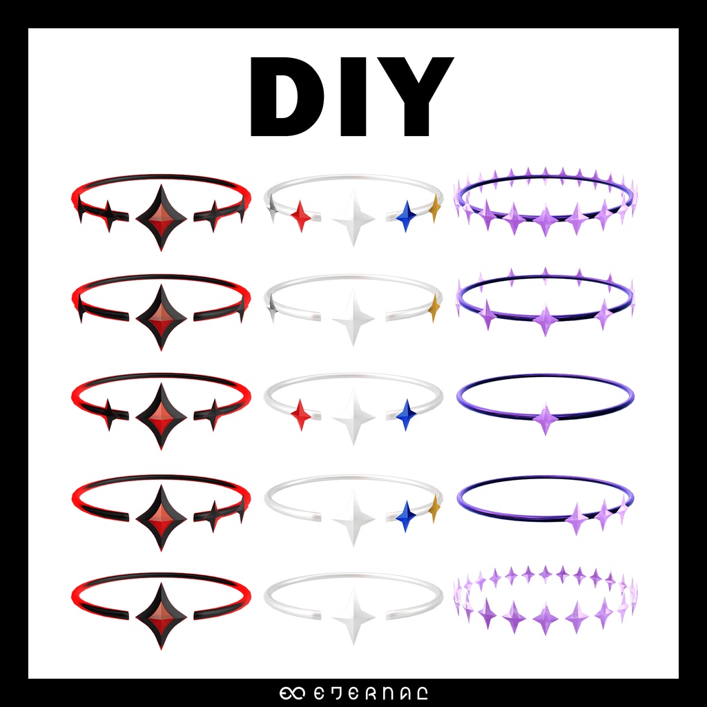 Star Halo Ring Accessories