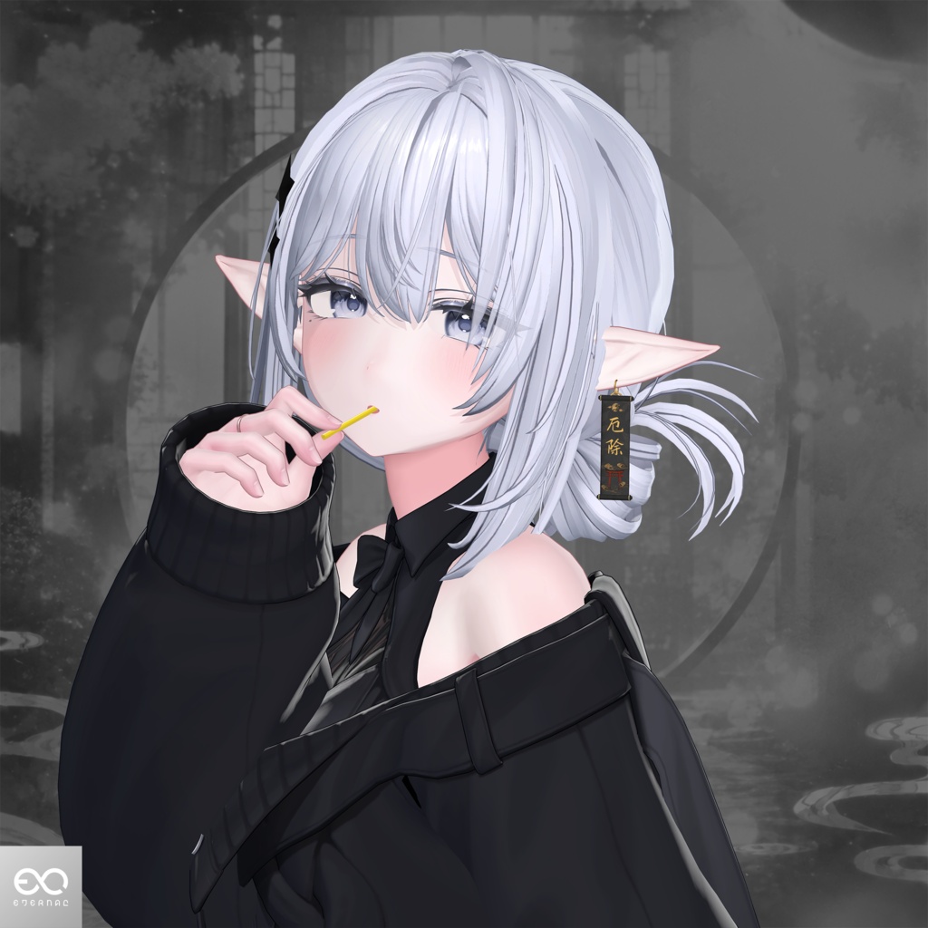 巻軸イヤリング | Scroll Earring