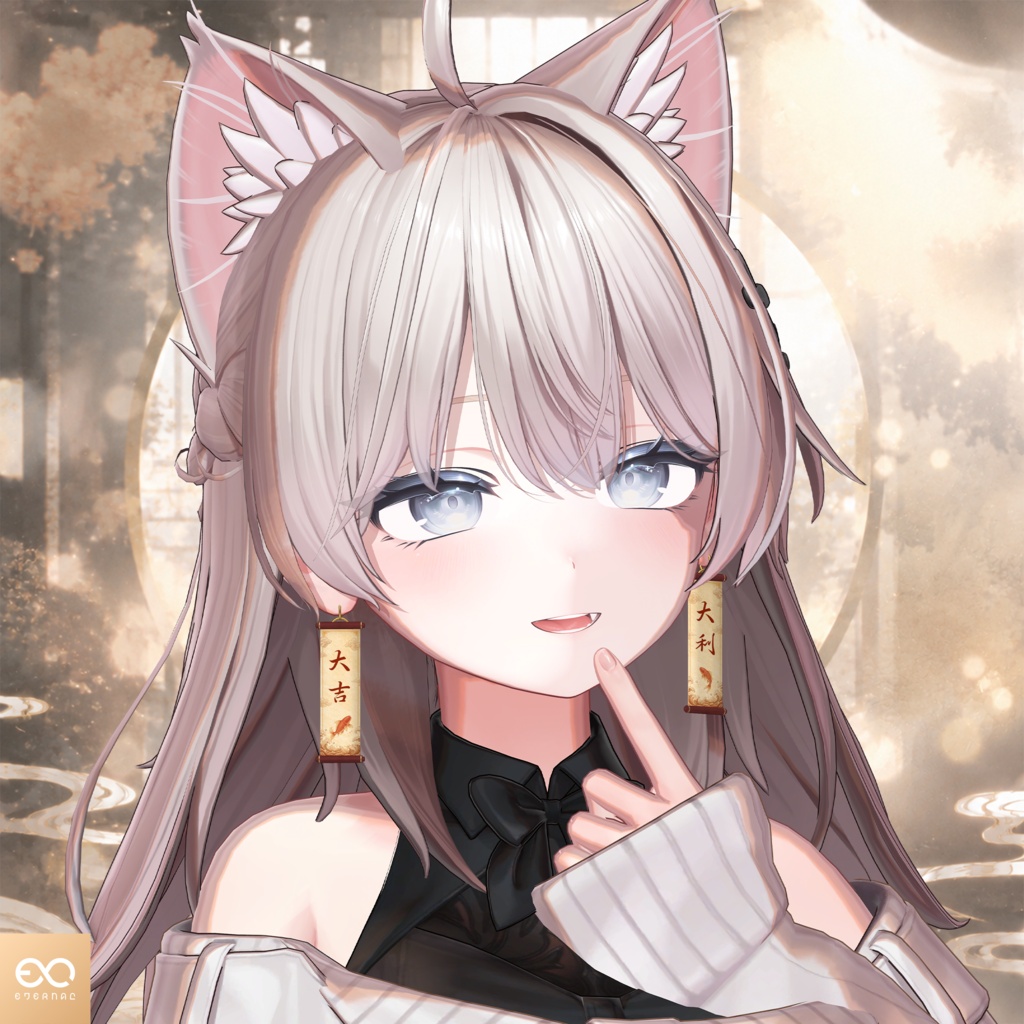 巻軸イヤリング | Scroll Earring