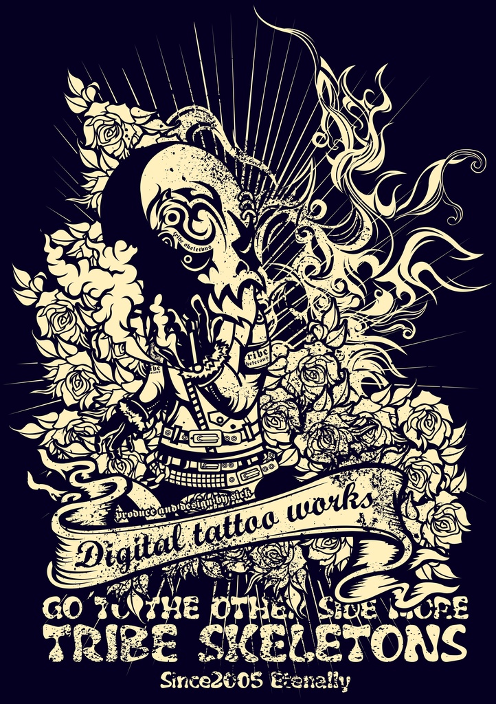 DIGITAL TATTOO WORKS 廃版記念 Tシャツ